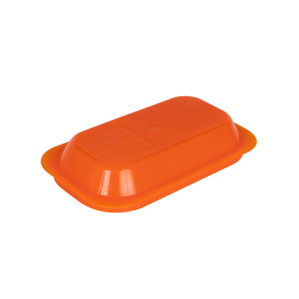 Rieber GN-Domdeckel 1/9 - o. Dicht. orange – Perspektivansicht