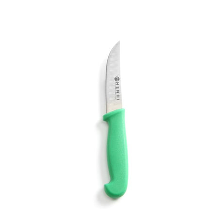 HENDI Universalmesser – kurzes Modell – Grün – 190 mm – Produktansicht