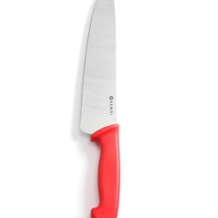 HENDI Kochmesser – Rot – 385 mm – Produktansicht