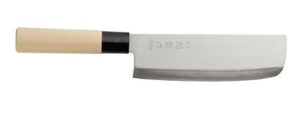 HENDI Japanisches Messer Nakiri – Schwarz – 290 mm – Produktansicht