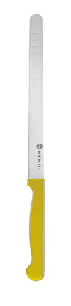 HENDI Lachsmesser –  300 mm –  HACCP – Profi Line – Gelb – L 442 mm  – Produktansicht