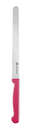 HENDI Lachsmesser –  300 mm –  HACCP – Profi Line – Rot – L 442 mm  – Produktansicht