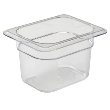 Cambro Camwear® Polycarbonat Gastronorm GN-Behälter GN1/8-100mm, Durchsichtig - 84CW135