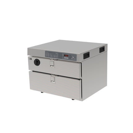 Rieber thermomat® 1/1 - 2 Schubladen quer – Perspektivansicht