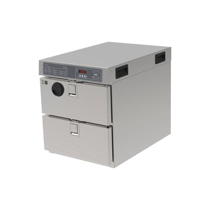 Rieber thermomat® 1/1 - 2 Schubladen längs – Perspektivansicht