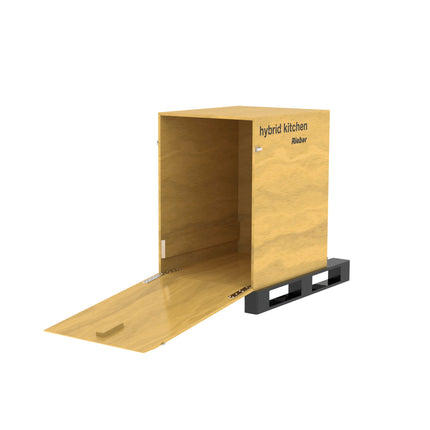 Rieber Transport-Box - hybrid kitchen – Perspektivansicht
