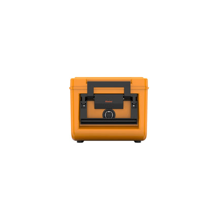 Rieber thermoport® K 100 beheizt – orange – Frontansicht