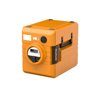 Rieber thermoport® K 1000 umluftbeheizt -orange – Perspektivansicht