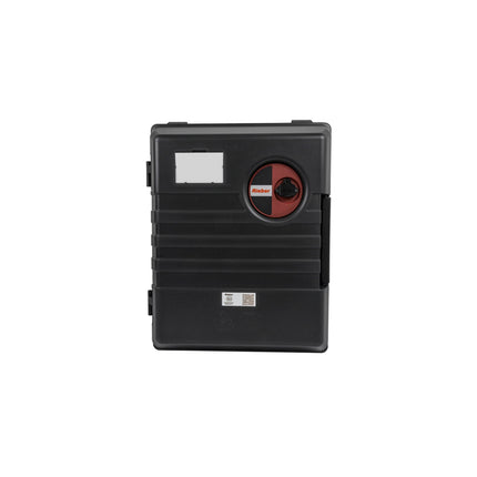 Rieber thermoport® K 1000 A-FLAT-umluftb-schwar – Frontansicht