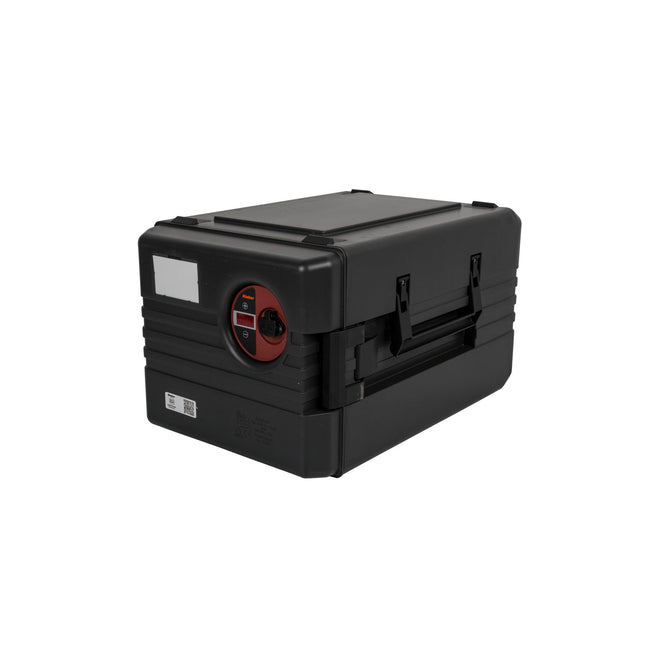 Rieber thermoport® K 600 D-FLAT-umluftb-schwarz – Perspektivansicht