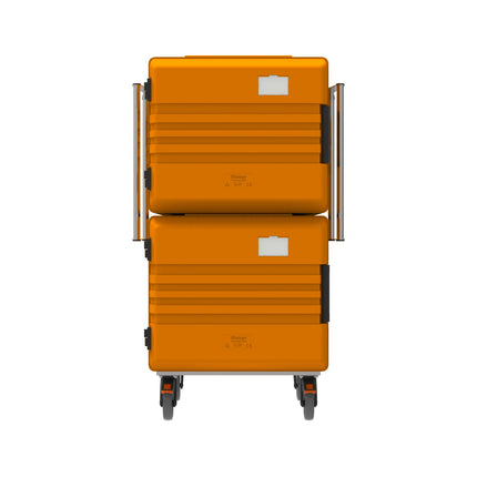 Rieber thermoport® K 2x6000 unbeheizt - orange – Frontansicht