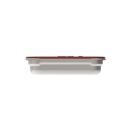 Rieber GN-Beilagenschale 1/6 32mm + Steckdeckel – Frontansicht
