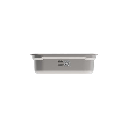 Rieber GN-Beilagenschale 1/6 48mm - o. Deckel – Frontansicht