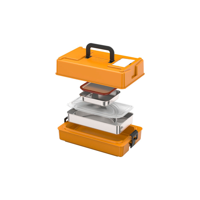 Rieber thermoport® 10 Set 1 orange – Perspektivansicht