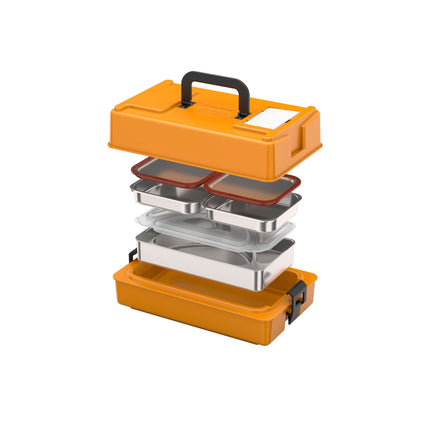 Rieber thermoport® 10 D Set 1 orange – Perspektivansicht