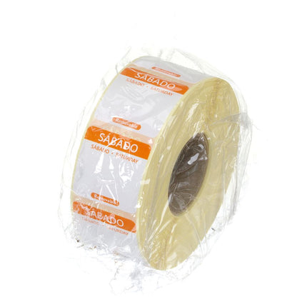 HENDI Täglich anwendbare Lebensmittelsicherheitsetiketten – Orange – 25 × 25 mm – 1000 Stück – Weitere Produktansicht