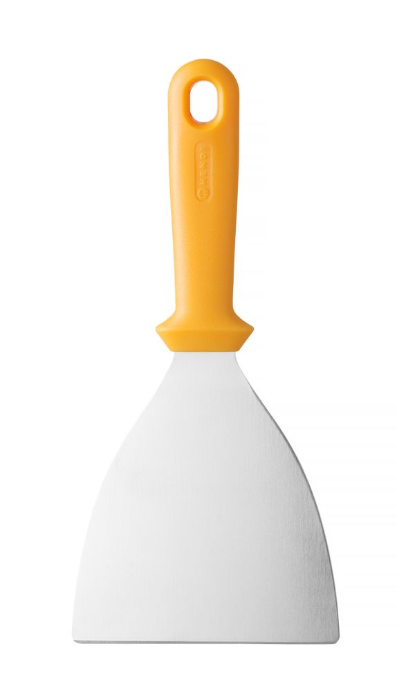 HENDI Pizzaspatel heavy-duty – designed by Robert Bronwasser – Orange – 263 × 132 × H 17 mm – Produktansicht