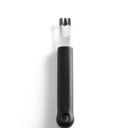 HENDI Kanalmesser – Schwarz – 155 mm – Produktansicht