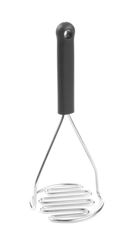 HENDI Kartoffelstampfer – Schwarz – Ø 95 × 230 mm – Produktansicht