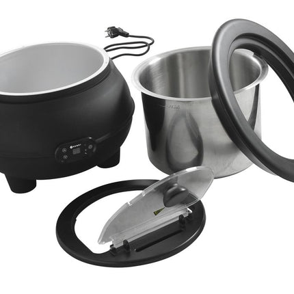 HENDI Suppentopf – 8 l – 230 V / 450 W – Ø 370 × H 316 mm – weitere Produktansicht