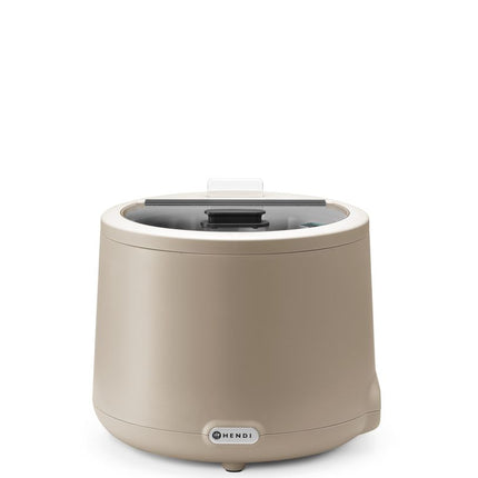 HENDI Suppenkessel UNIQ – 8 l – 230 V / 500 W – designed by Robert Bronwasser – Beige – Ø 365 × H 325 mm – Weitere Produktansicht