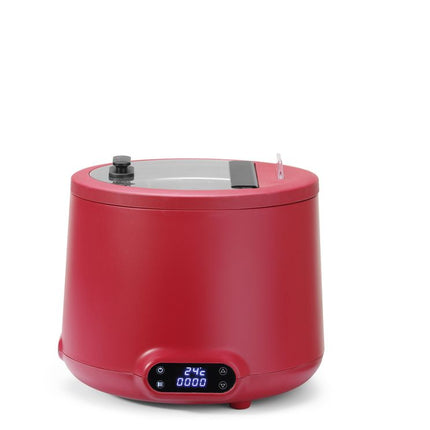 HENDI Suppenkessel UNIQ – designed by Robert Bronwasser – 8 l – Rot – 230 V / 500 W – Ø 365 × H 325 mm – weitere Produktansicht