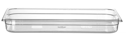 HENDI Gastronorm-Behälter 1 / 1 – Profi Line – GN 1 / 1 – 9 l – Transparent – 530 × 325 × 65 mm – Produktansicht