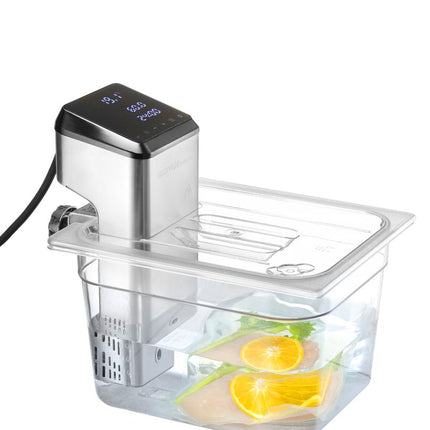HENDI Gastronorm-Deckel mit Sous-Vide-Stab-Aussparung – GN 1 / 2 – Transparent – 265 × 325 mm – weitere Produktansicht