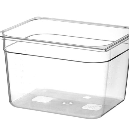 HENDI Gastronorm-Behälter 1 / 2 – Profi Line – GN 1 / 2 – 12.5 l – Transparent – 325 × 265 × 200 mm – weitere Produktansicht