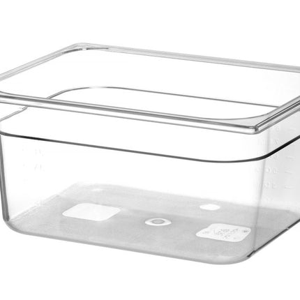 HENDI Gastronorm-Behälter 1 / 2 – Profi Line – GN 1 / 2 – 9.5 l – Transparent – 325 × 265 × 150 mm – weitere Produktansicht