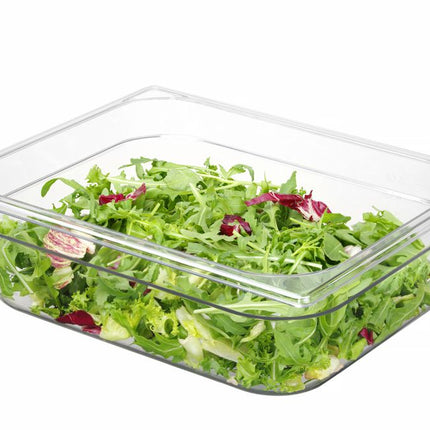 HENDI Gastronorm-Behälter 1 / 2 – Profi Line – GN 1 / 2 – 6.5 l – Transparent – 325 × 265 × 100 mm – weitere Produktansicht