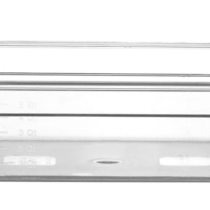 HENDI Gastronorm-Behälter 1 / 2 – Profi Line – GN 1 / 2 – 6.5 l – Transparent – 325 × 265 × 100 mm – Produktansicht