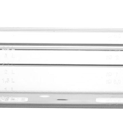 HENDI Gastronorm-Behälter 1 / 3 – Profi Line – GN 1 / 3 – 4 l – Transparent – 325 × 176 × 100 mm – Produktansicht