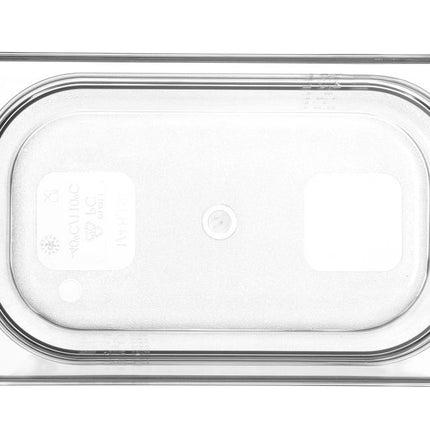 HENDI Gastronorm-Behälter 1 / 4 – Profi Line – GN 1 / 4 – 5.5 l – Transparent – 265 × 162 × 200 mm – weitere Produktansicht