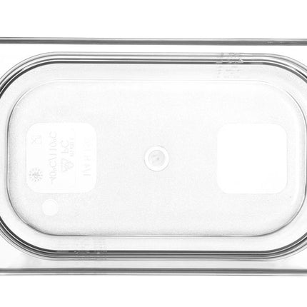 HENDI Gastronorm-Behälter 1 / 4 – Profi Line – GN 1 / 4 – 4 l – Transparent – 265 × 162 × 150 mm – weitere Produktansicht