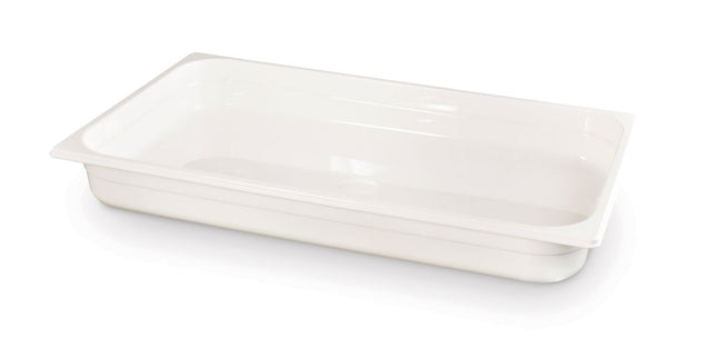 HENDI Gastronorm-Behälter 1 / 1 – GN 1 / 1 – 9 l – Weiß – 530 × 325 × 65 mm – Produktansicht