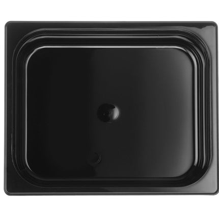 HENDI Gastronorm-Behälter 1 / 2 – Profi Line – GN 1 / 2 – 4 l – Schwarz – 325 × 265 × 65 mm – weitere Produktansicht