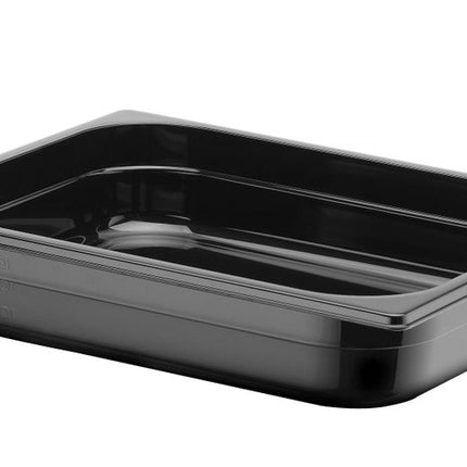 HENDI Gastronorm-Behälter 1 / 2 – Profi Line – GN 1 / 2 – 4 l – Schwarz – 325 × 265 × 65 mm – weitere Produktansicht