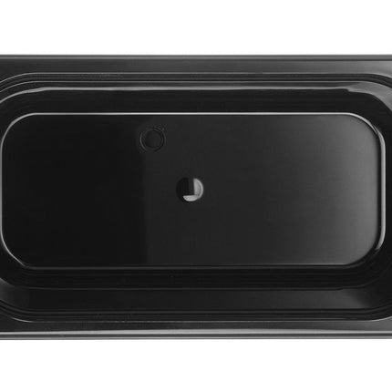 HENDI Gastronorm-Behälter 1 / 3 – Profi Line – GN 1 / 3 – 7.8 l – Schwarz – 325 × 176 × 200 mm – weitere Produktansicht