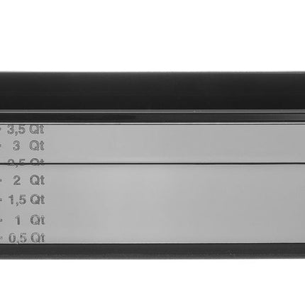 HENDI Gastronorm-Behälter 1 / 3 – Profi Line – GN 1 / 3 – 4 l – Schwarz – 325 × 176 × 100 mm – Produktansicht