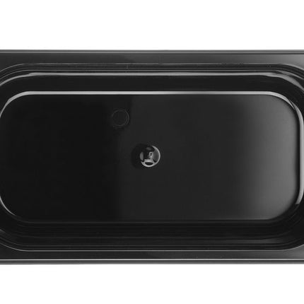 HENDI Gastronorm-Behälter 1 / 3 – Profi Line – GN 1 / 3 – 4 l – Schwarz – 325 × 176 × 100 mm – weitere Produktansicht