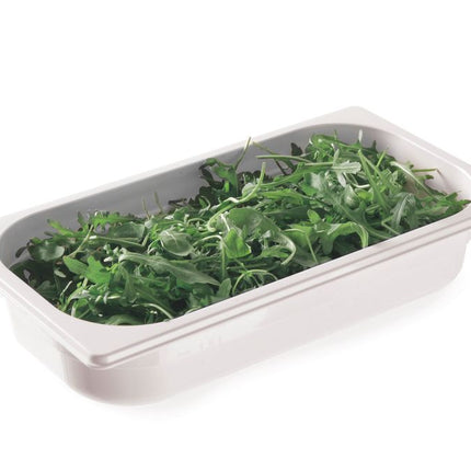 HENDI Gastronorm-Behälter 1 / 3 – GN 1 / 3 – 2.5 l – Weiß – 325 × 176 × 65 mm – weitere Produktansicht