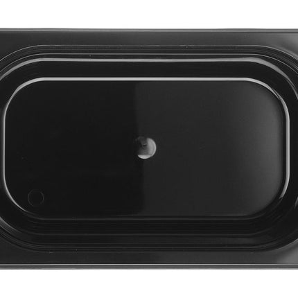 HENDI Gastronorm-Behälter 1 / 4 – Profi Line – GN 1 / 4 – 4 l – Schwarz – 265 × 162 × 150 mm – weitere Produktansicht