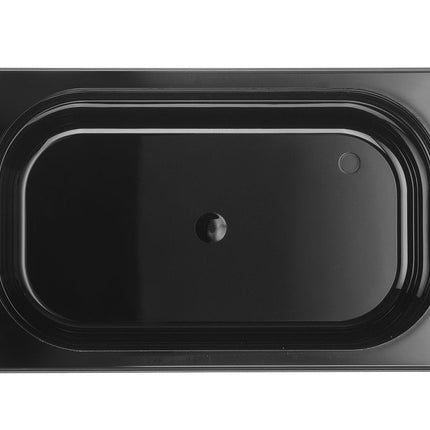 HENDI Gastronorm-Behälter 1 / 4 – Profi Line – GN 1 / 4 – 1.8 l – Schwarz – 265 × 162 × 65 mm – weitere Produktansicht