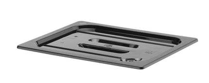 HENDI Gastronorm-Deckel – GN 1 / 2 – Schwarz – 325 × 265 mm – Produktansicht