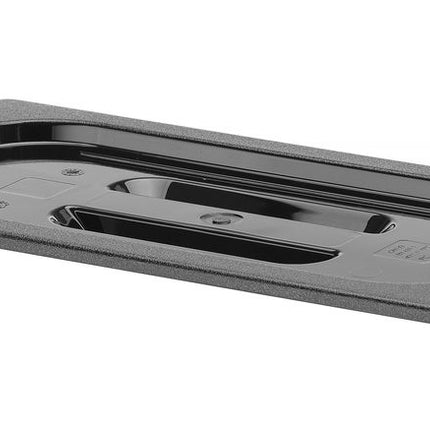 HENDI Gastronorm-Deckel – GN 1 / 3 – Schwarz – 325 × 176 mm – weitere Produktansicht