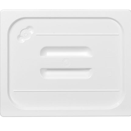 HENDI Gastronorm Deckel – GN 1 / 2 – Weiß – 265 × 325 mm – weitere Produktansicht
