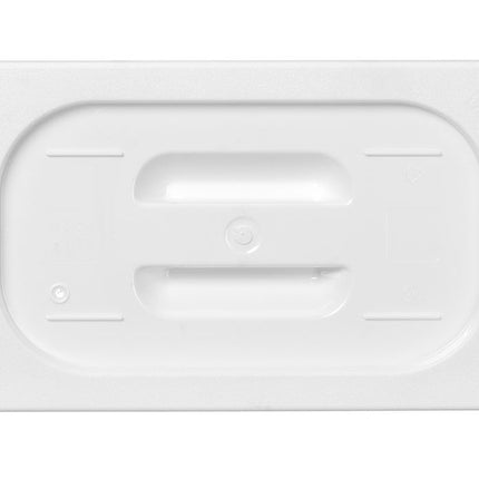 HENDI Gastronorm Deckel – GN 1 / 4 – Weiß – 265 × 162 mm – weitere Produktansicht