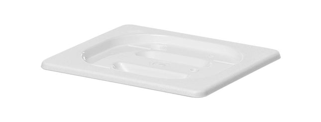 HENDI Gastronorm Deckel – GN 1 / 6 – Weiß – 176 × 162 mm – Produktansicht