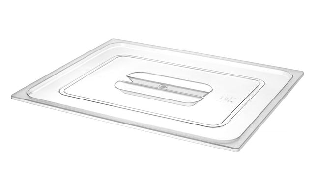 HENDI Gastronorm-Deckel – GN 2 / 1 – Transparent – 650 × 530 mm – Produktansicht